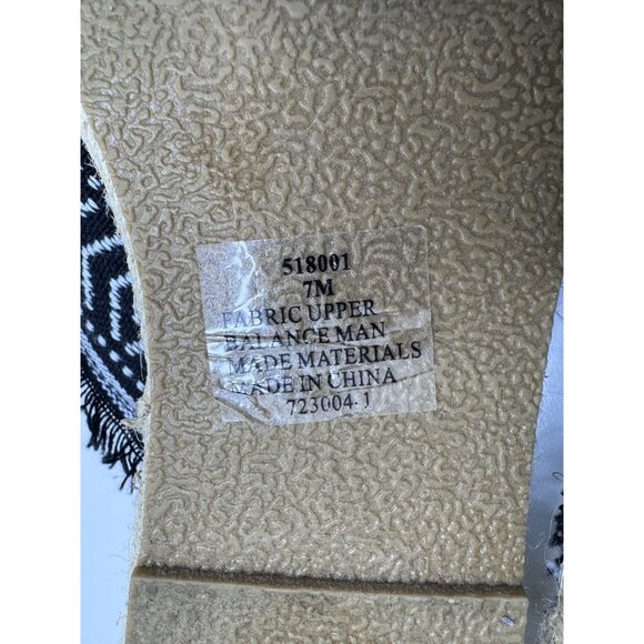 Minnetonka Women's Pepper Black & White Slide Sandals Size 7 - Picture 9 of 9